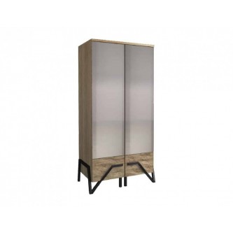 Szafa PIK II z dwoma lustrami