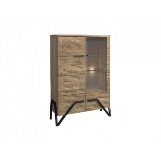 Szafka z barkiem PIK prawa z oświetleniem