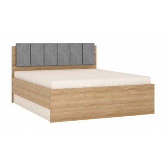 Łóżko 160 Lyon Jasny TYP LYOZ04 z podnoszonym stelażem